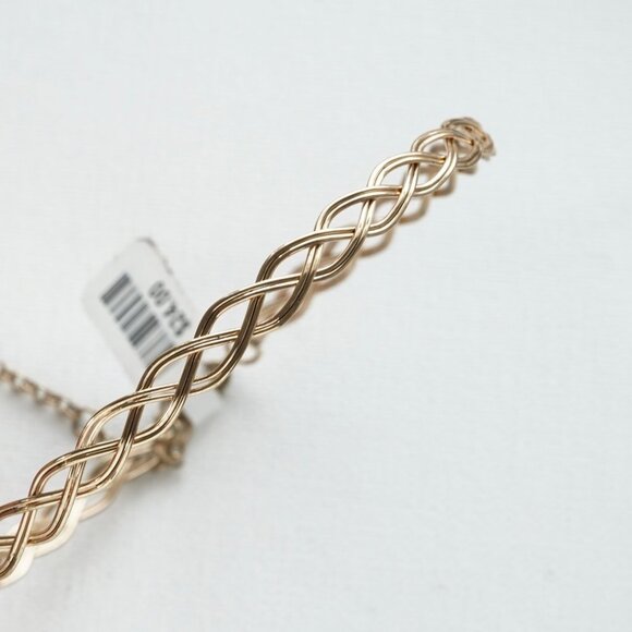 Free People Wire Choker Necklace Gold - Picture 4 of 6